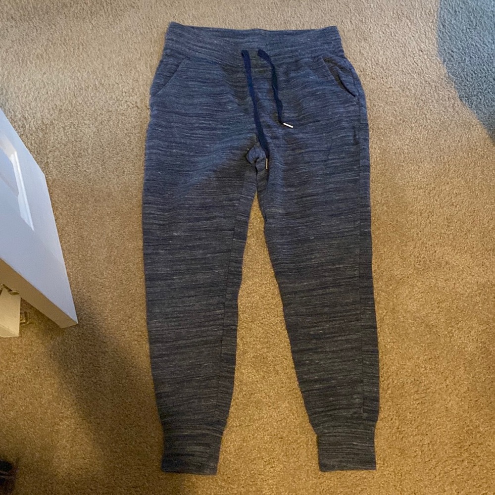 Daily Ritual Navy Blue Space Die Joggers